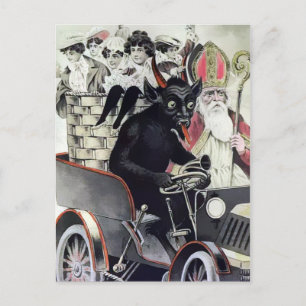  kerstBriefkaart Krampus Briefkaart