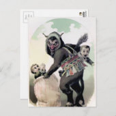  kerstBriefkaart Krampus Briefkaart (Voorkant / Achterkant)