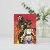  kerstBriefkaart Krampus Briefkaart (Staand voorkant)