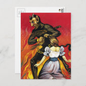  kerstBriefkaart Krampus Briefkaart (Voorkant / Achterkant)