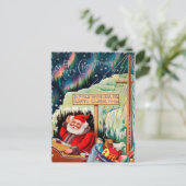  kerstBriefkaart Noordpool Briefkaart (Staand voorkant)