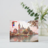 kerstBriefkaart - Stratford-upon-Avon Feestdagenkaart (Staand voorkant)