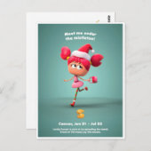 kerstBriefkaart voor kanker Briefkaart (Voorkant / Achterkant)