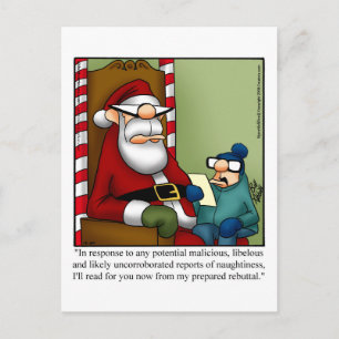 kerstBriefkaart voor kerstmis Humor Feestdagenkaart