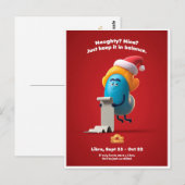 KerstBriefkaart voor Weegschaal Briefkaart (Voorkant / Achterkant)