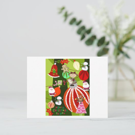 kerstBriefkaarten Briefkaart (Staand voorkant)