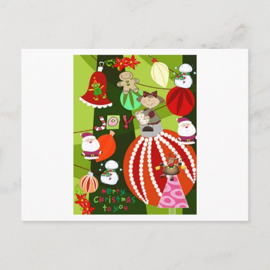 kerstBriefkaarten Briefkaart (Voorkant)