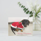 kerstbriefkaarten feestdagenkaart (Staand voorkant)