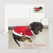 kerstbriefkaarten feestdagenkaart (Voorkant / Achterkant)