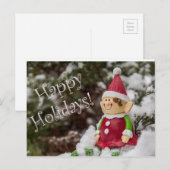 kerstBriefkaarten Feestdagenkaart (Voorkant / Achterkant)