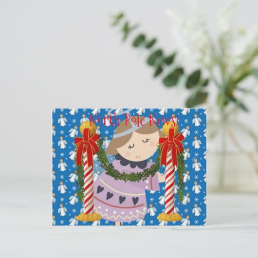 KerstBriefkaarten Noordpool Briefkaart (Staand voorkant)