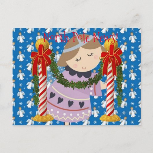 KerstBriefkaarten Noordpool Briefkaart (Voorkant)