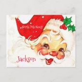 KerstBriefkaarten Noordpool  kerstman Briefkaart (Voorkant)