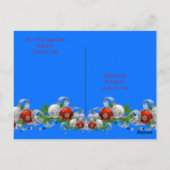 KerstBriefkaarten Noordpool Santa Briefkaart (Achterkant)