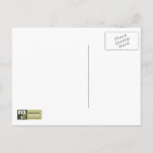 kerstBriefkaarten op de Parisiaanse Scène Feestdagenkaart (Achterkant)