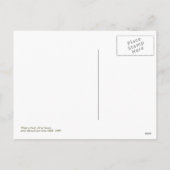  kerstBriefkaarten op de Parisiaanse Scène Feestdagenkaart (Achterkant)