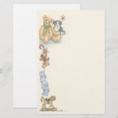 kerstBriefpapier Briefpapier (Voorkant / Achterkant)
