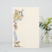 kerstBriefpapier Briefpapier (Staand voorkant)