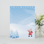 Kerstbriefpapier - Sinterklusje (Staand voorkant)