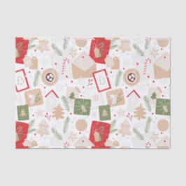 Kerstbrieven Tissuepapier