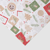 Kerstbrieven Tissuepapier (Detail)