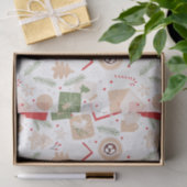 Kerstbrieven Tissuepapier (Geschenk)