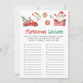 Kerstbrieven van Sinterklaas Feestdagenkaart (Voorkant)