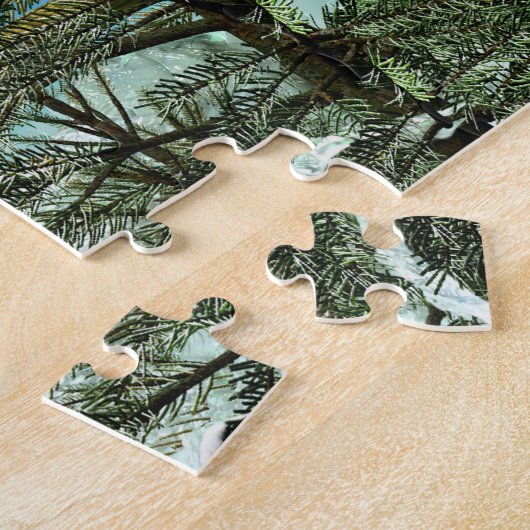 Kerstbrievenbus Legpuzzel (Zijkant)