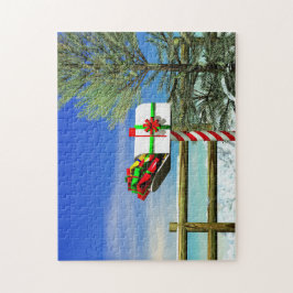 Kerstbrievenbus Legpuzzel