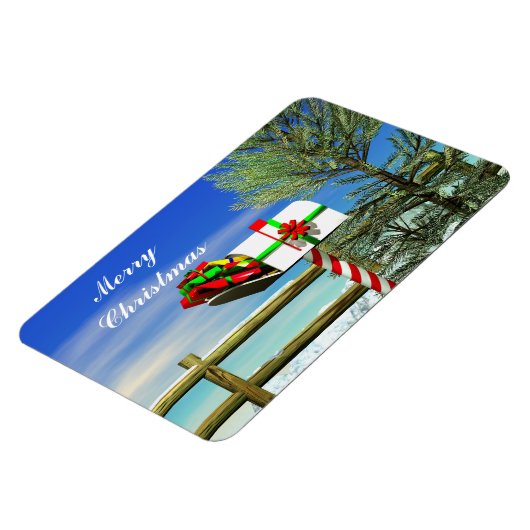 Kerstbrievenbus Magneet (Linkerzijde)