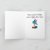 Kerstbrievenbus met kardinaal en Pakketten Kaart (Binnen)