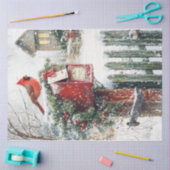 Kerstbrievenbus Tissuepapier (Craft)