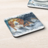 kerstbroeders bier onderzetter (Linkerzijde)