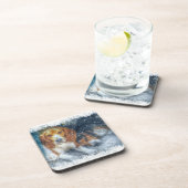 kerstbroeders bier onderzetter (Rechterzijde)