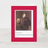 KERSTBROER VAN DE KERSTMAN KAART (Voorkant)