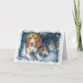 Kerstbroers Feestdagen Kaart