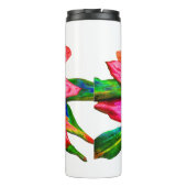 Kerstbromeliad Thermal Tumbler Thermosbeker (Achterkant)