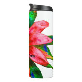Kerstbromeliad Thermal Tumbler Thermosbeker (Geroteerd rechts)
