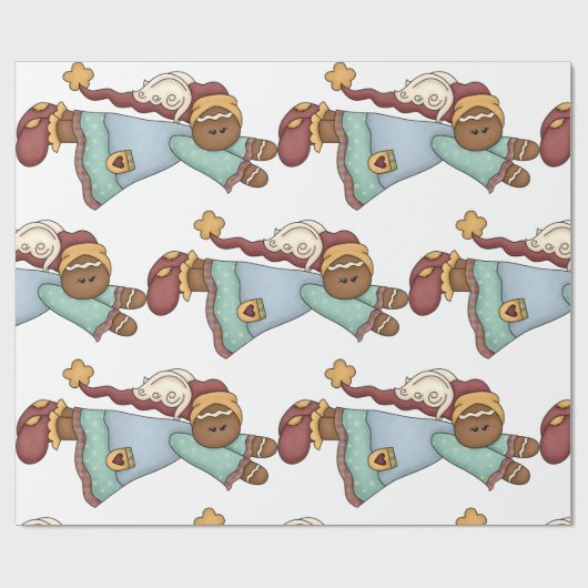 kerstbrood Angel Cadeaupapier (Vlak)