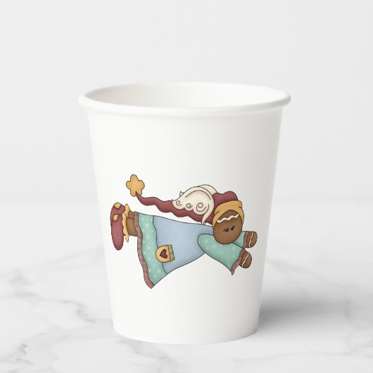 kerstbrood Angel Papieren Bekers (Voorkant)
