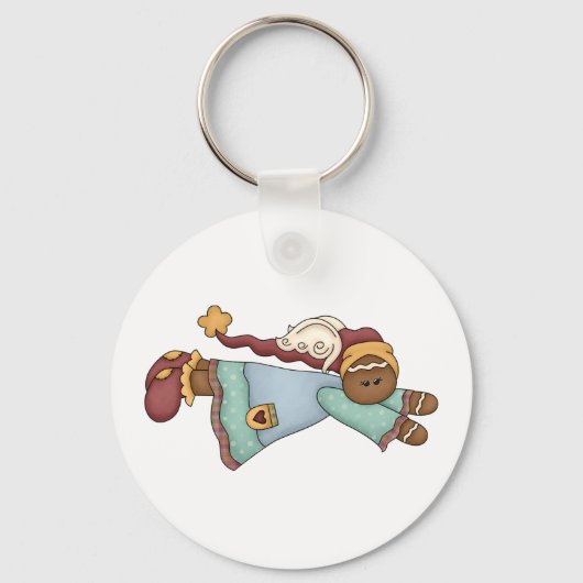 kerstbrood Angel Sleutelhanger (Voorkant)