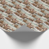 Kerstbrood Cadeaupapier (Hoek)