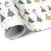 Kerstbrood Cadeaupapier (Rol Hoek)