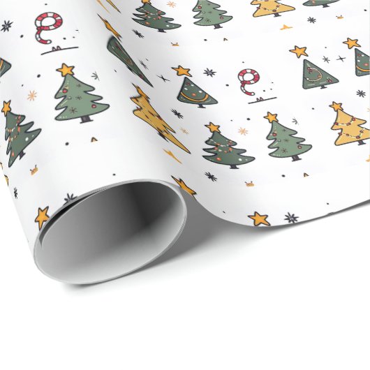 Kerstbrood Cadeaupapier (Rol Hoek)