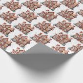 Kerstbrood Castle Cadeaupapier (Hoek)