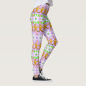 Kerstbrood en Snowflake Patroon Leggings (Rechts)