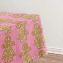 kerstbrood Girl Pink Tablecloth Tafelkleed