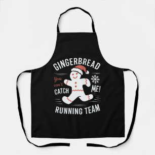 Kerstbrood Hardloop Team Kerst Humor Schort