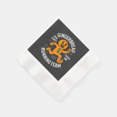 Kerstbrood Hardloopteam Servet (Hoek)
