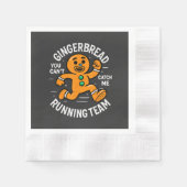 Kerstbrood Hardloopteam Servet (Voorkant)
